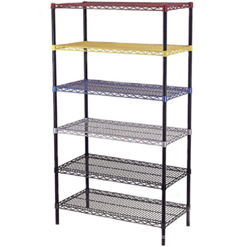 CE and ISO approved metal wire shelf rack Retail Display Steel Wire Shelving Collapsible Wire rack